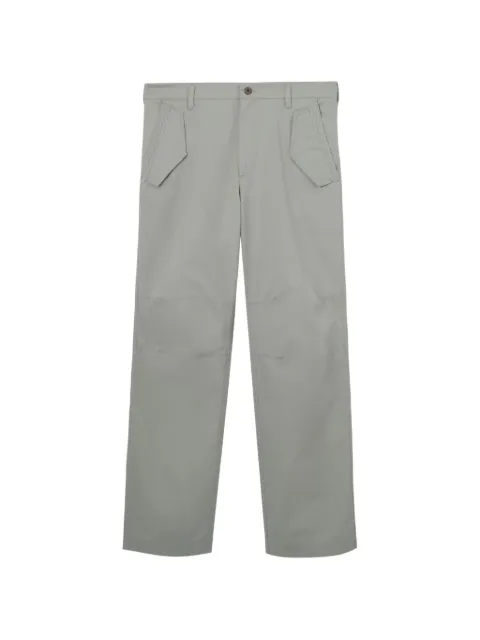 Burberry cotton twill cargo pants Grey 8120580