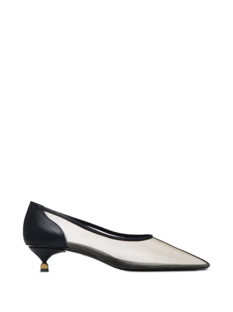 Vanda Novak Diana mesh pumps Black QUADIATRIVR37