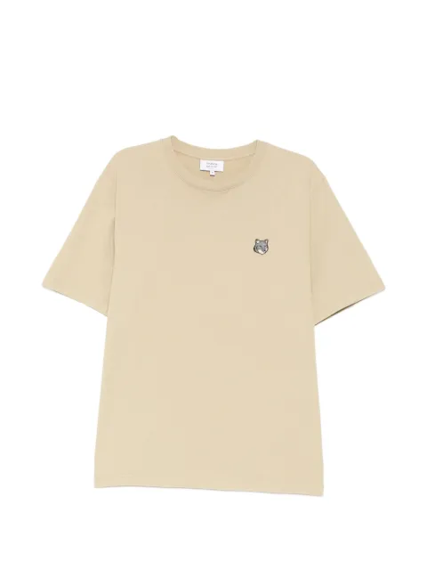 Maison Kitsuné Fox Head T-shirt Neutrals PM00108KJ7025