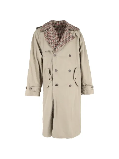 Balenciaga Pre-Owned 2023 reversible double-breasted trench coat Neutrals BAPUGBCL728179M