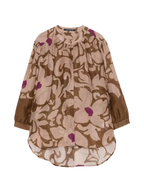 Luisa Cerano floral-print shirt Pink 2386773839