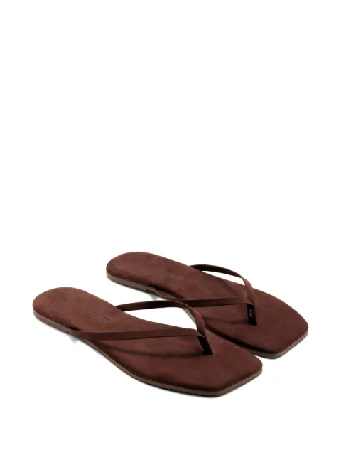 Tkees Lily suede flip-flops Brown SQLS