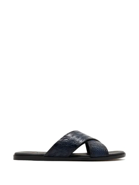 Magnanni leather flat sandals Blue 2664911809