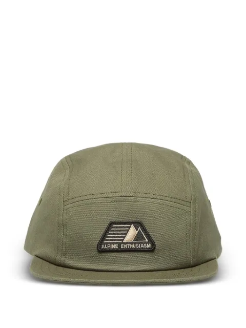 Mammut five-panel logo-patch cap Green 11910182040285MARSH