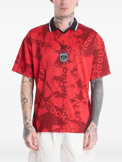 Reebok Street Sport logo-print T-shirt Red 100254022