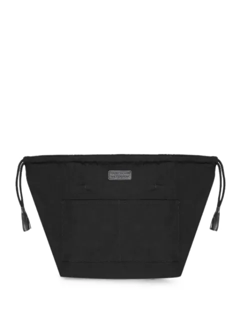 DRAGON DIFFUSION drawstring clutch bag Black DGS6CDS