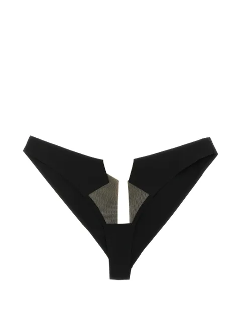 Rick Owens x LIVY sheer-insert briefs Black RO01F6097TULY