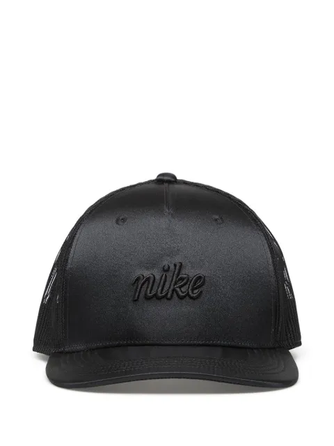 Nike Rise logo-embroidered trucker cap Black IH8728