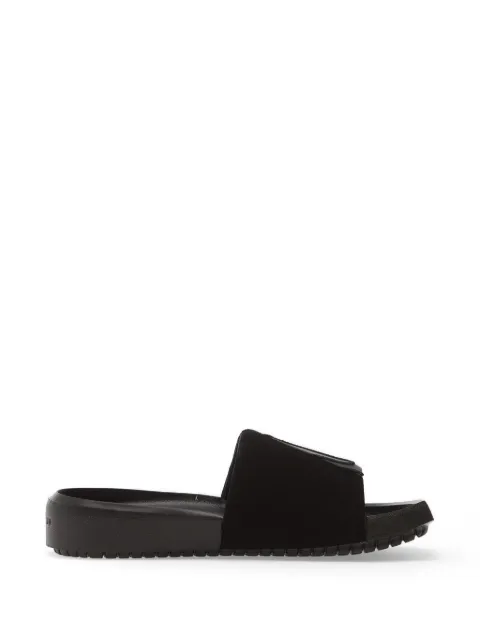 Jordan Nola logo-embossed slides Black CZ8027001