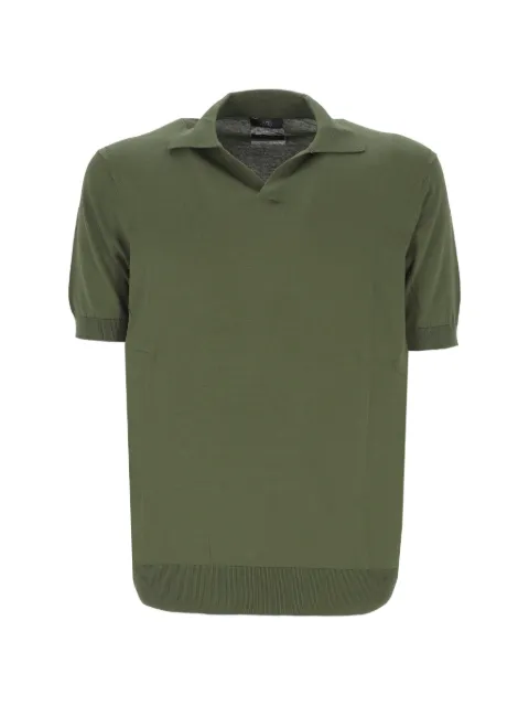 Hosio short-sleeved collared T-shirt Green IUS26100M3946