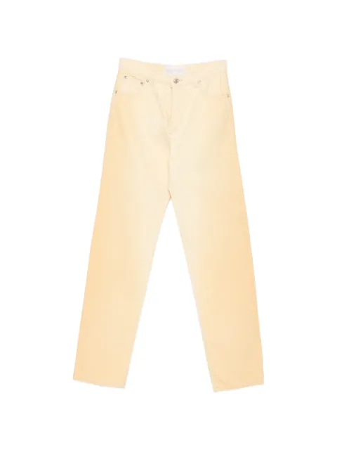 Roberto Cavalli Vintage 2000s straight-leg trousers Yellow RC250BBE
