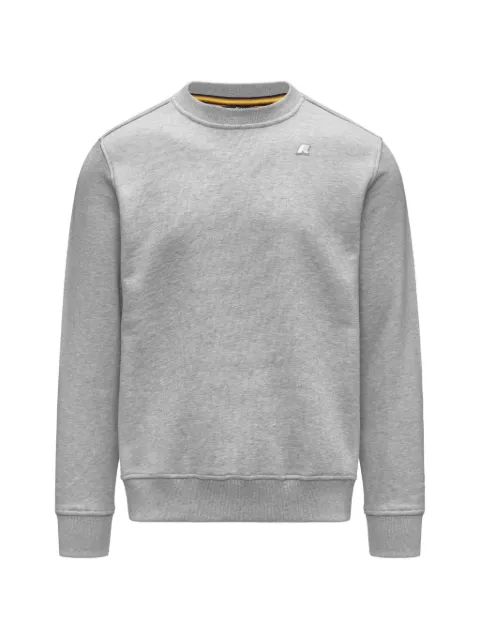 K-Way Baptiste logo-patch sweatshirt Grey K31363W