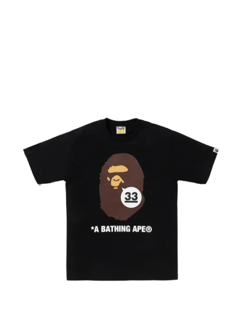 A BATHING APE® short sleeve T-shirt Black 001TEM201014F