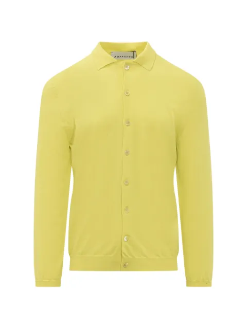 AMARANTO button-down cardigan Yellow B9AB0052