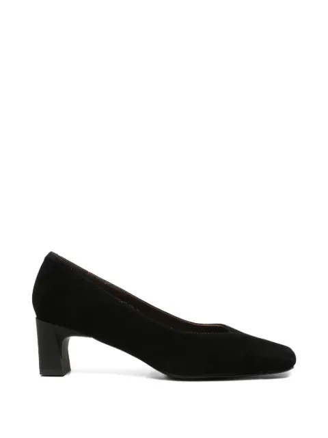 LINDA BAUMANN square-toe block-heel pumps Black 658526119BLK