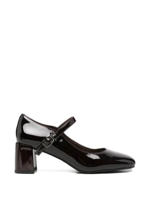 LINDA BAUMANN patent-leather pumps Brown 658526120BOR