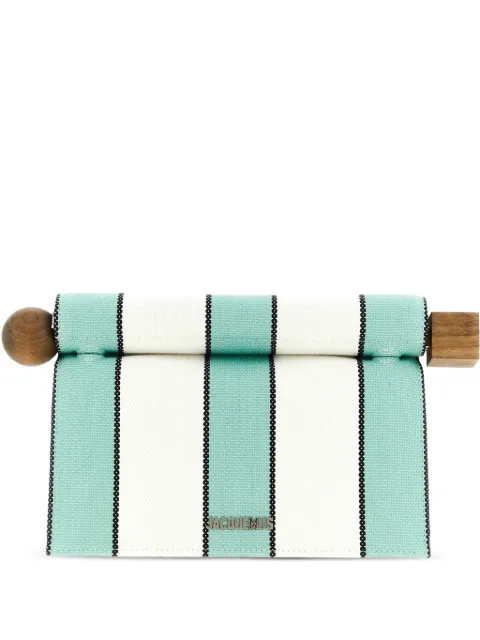 Jacquemus the Rond Carré clutch White BAW00356AW00508