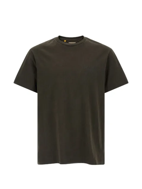 GALLERY DEPT. logo-print washed-effect T-shirt Green TOP043WASHEDBLACK