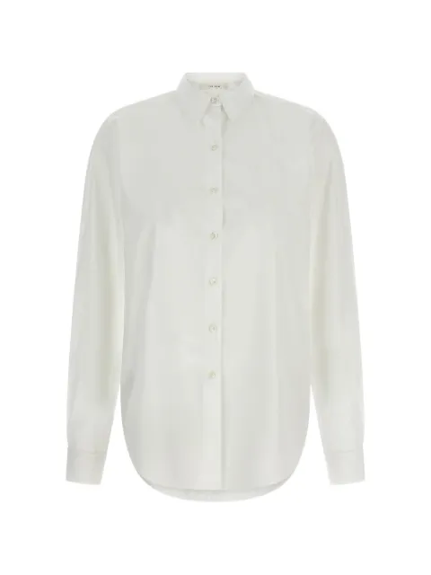 The Row Fiora cotton poplin shirt White 10804W4280