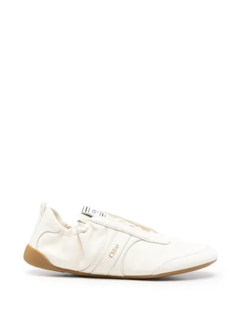 Chloé Kick leather sneakers White CH26A15RYJ