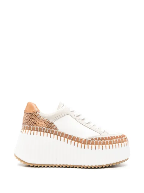 Chloé Nama platform sneakers White CH26A02IYL