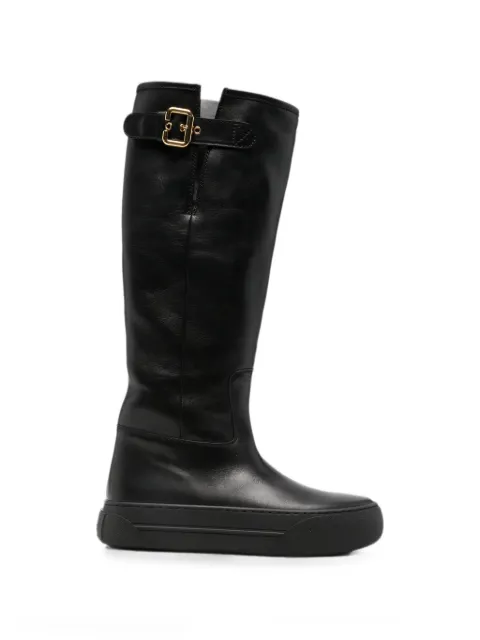Chloé Delia buckle-strap boots Black CH26A21FZI