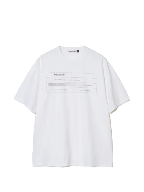Undercover graphic-print T-shirt White UC1F3803
