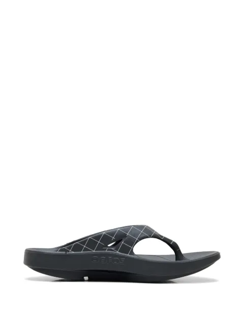 Undercover grid-print sandals Black UC1F4F03