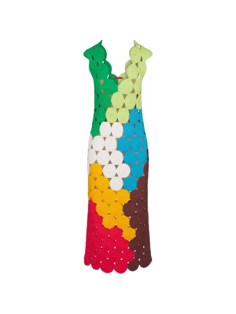 Simon Miller Muro crochet midi dress Red W72826093