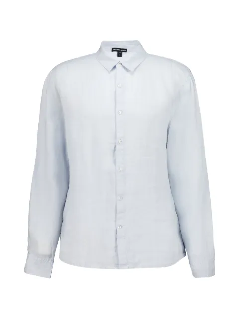 James Perse long-sleeve shirt Blue MKO3499