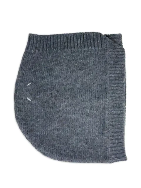 Maison Margiela Four Stitches button-fastening beanie hat Grey S50TB0018M13226