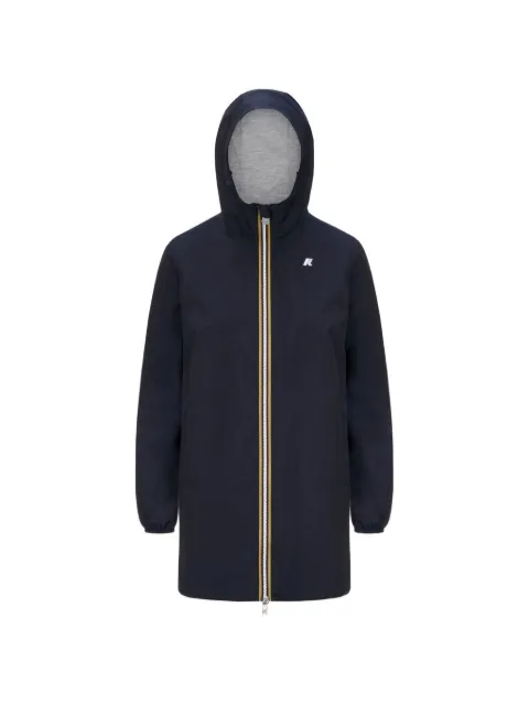 K-Way Sophie hooded coat Blue K8133YW