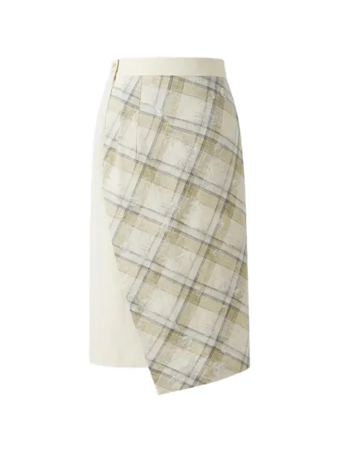 Vivienne Westwood Infinity midi wrap skirt Neutrals 1K01002DW01EF