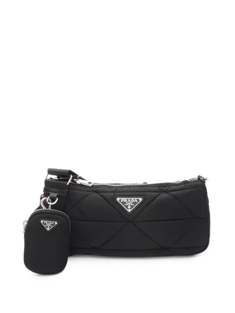 Prada Pre-Owned 2013-2026 Tessuto crossbody bag Black 9RWMJAK525QZNGBW