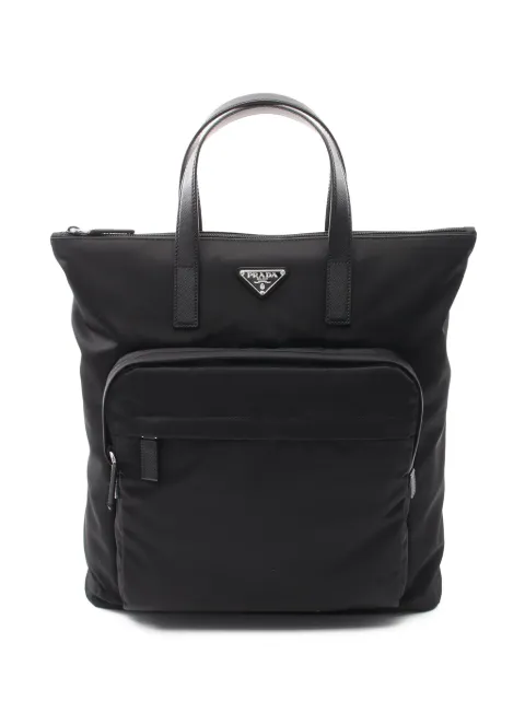 Prada Pre-Owned 2013-2026 Tessuto backpack Black JC257RTXD8PKGN7W