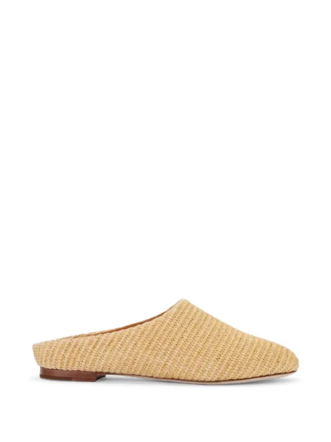 Simon Miller Riad raffia mules Neutrals F3299046
