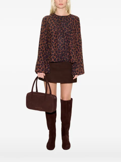 Simon Miller Joplin leopard-print top Brown W34273178
