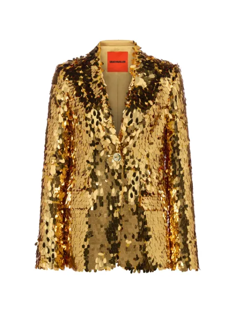Simon Miller Leon sequin-embellished blazer Gold W61043220