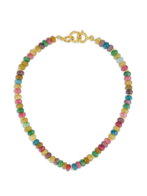 Sylvia Toledano beaded brass necklace Gold PCD006