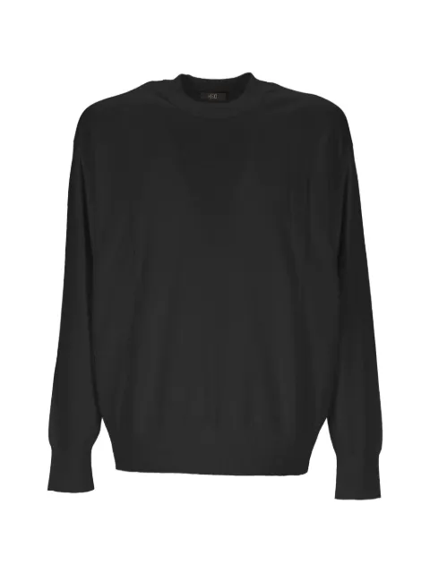Hosio fine-knit sweater Black IUS26110M71