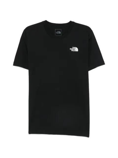 The North Face logo-print short-sleeves T-shirt Black NF0A8GV0JK3