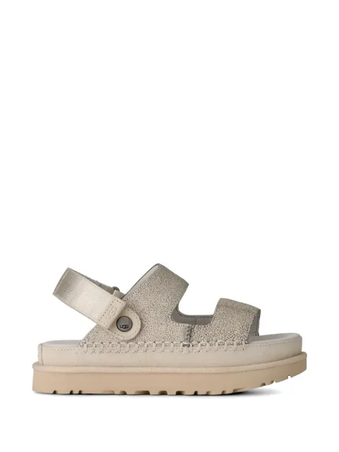 UGG Goldenstar crackle-effect sandals Neutrals 1177852