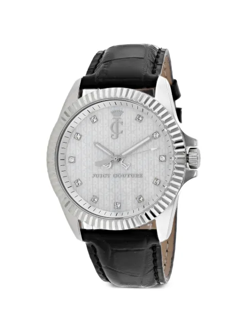 Juicy Couture Stella fluted bezel 40mm watch White 1900931