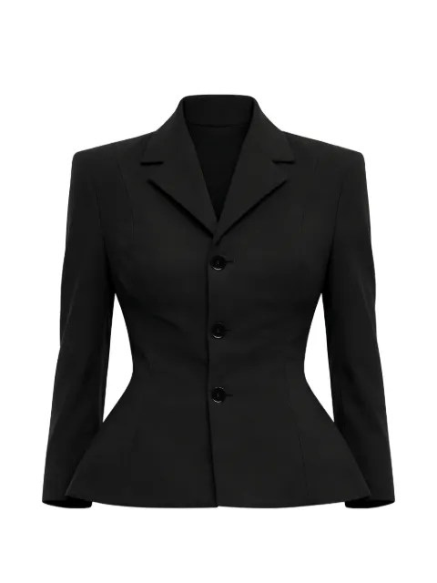 ALAINPAUL button-fastening jacket Black S5WJA02