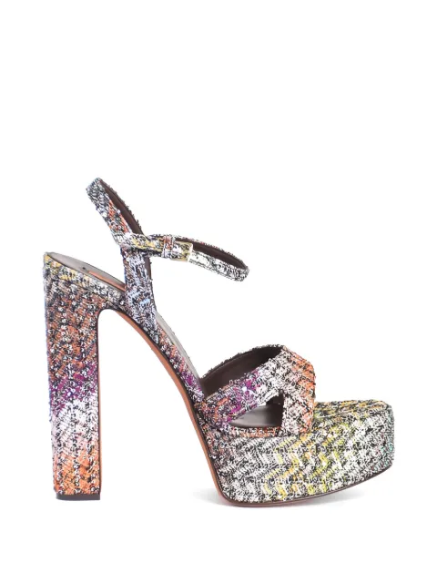 Missoni platform sandals Silver LS26SY1GBV00JG