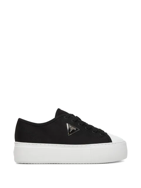 GUESS USA Joezi platform toe cap sneakers Black FLJJZ3FAB12