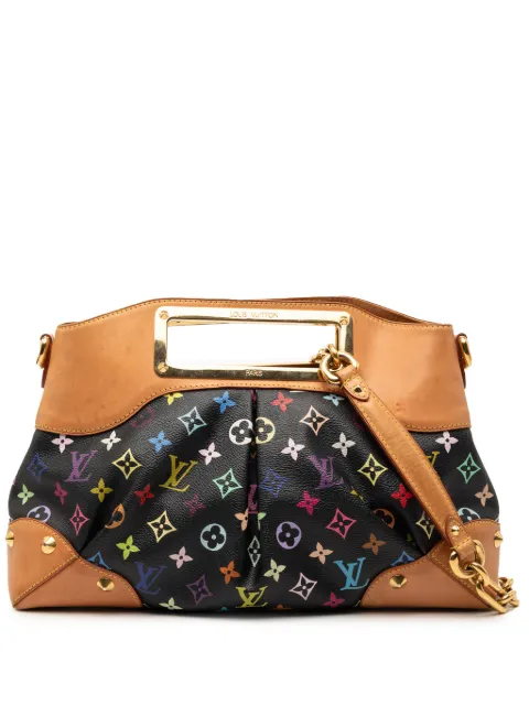 Louis Vuitton Pre-Owned 2011 Monogram Multicolore Judy MM satchel Black 9VDD583ZFV9I2RYB