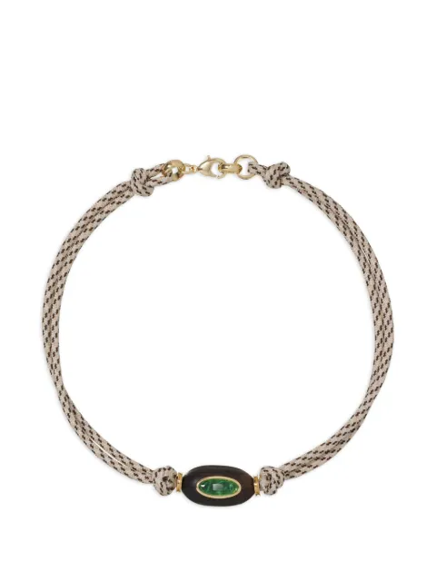 Roxanne Assoulin Sesame crystal-embellished cord-necklace Neutrals RXSU26N142A