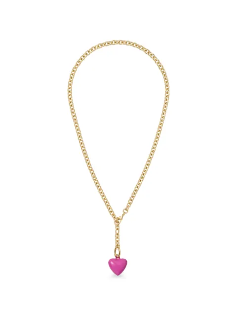 Roxanne Assoulin Mini Puffy heart-charm necklace Gold RXSU25N155W