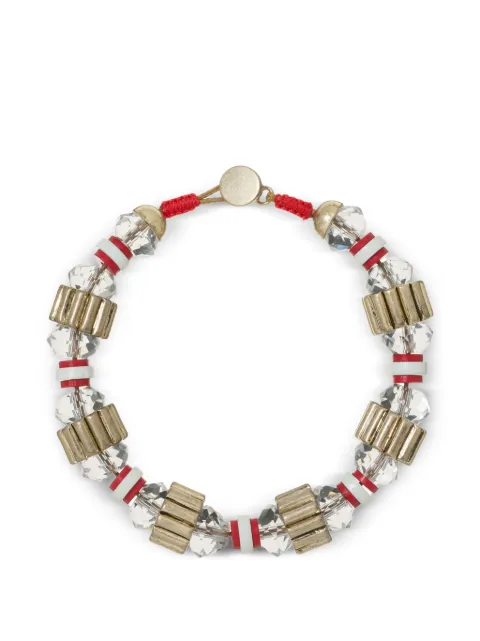 Roxanne Assoulin The Crimp beaded bracelet Red RXSU26B109A